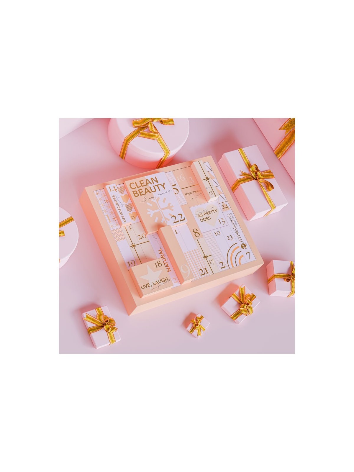 Calendario de Adviento rosa Bell HypoAllergenic