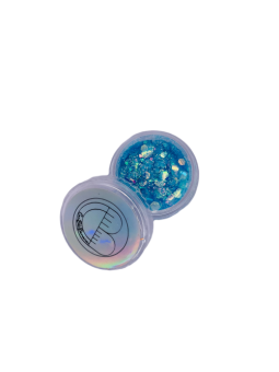 GLITTER LIGHT BLUE HOLO