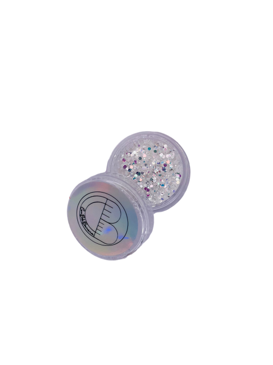 GLITTER WHITE-SILVER HOLO