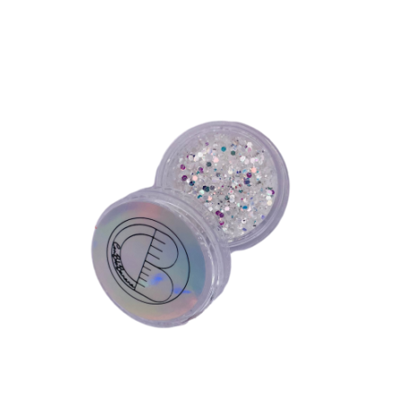 GLITTER WHITE-SILVER HOLO